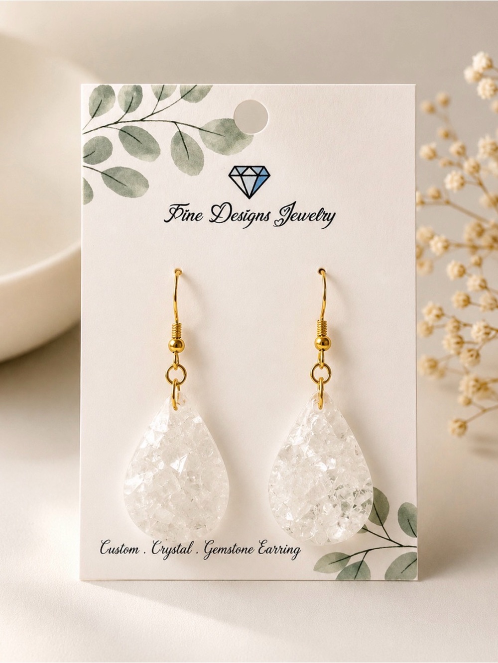Crystal Earrings